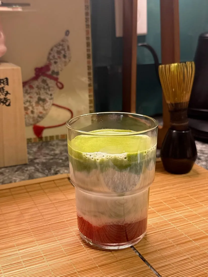 Matcha strawberry